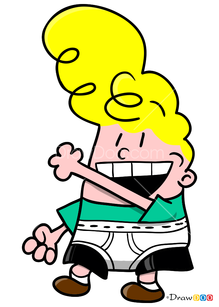 How to Draw Harold Hutchins, Captain Underpants